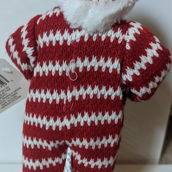 NWT 12" Michaels Black Santa in Pajamas Christmas Holiday Decor African American - Picture 6 of 8